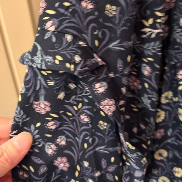 Jessica Simpson Floral Blue Blouse - Picture 4 of 4